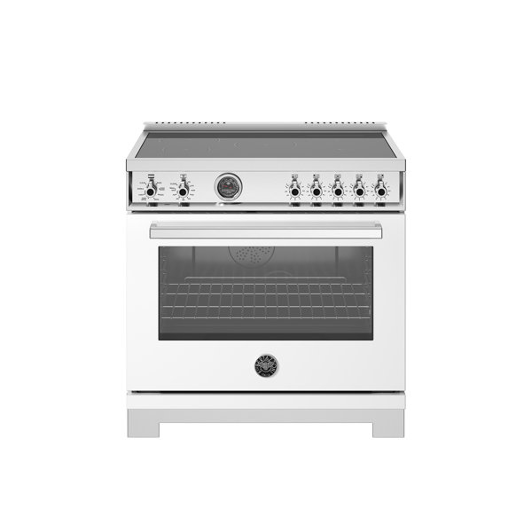Bertazzoni Professional Series Induction Range 36" 5 Heating Zones + Castiron Griddle Self